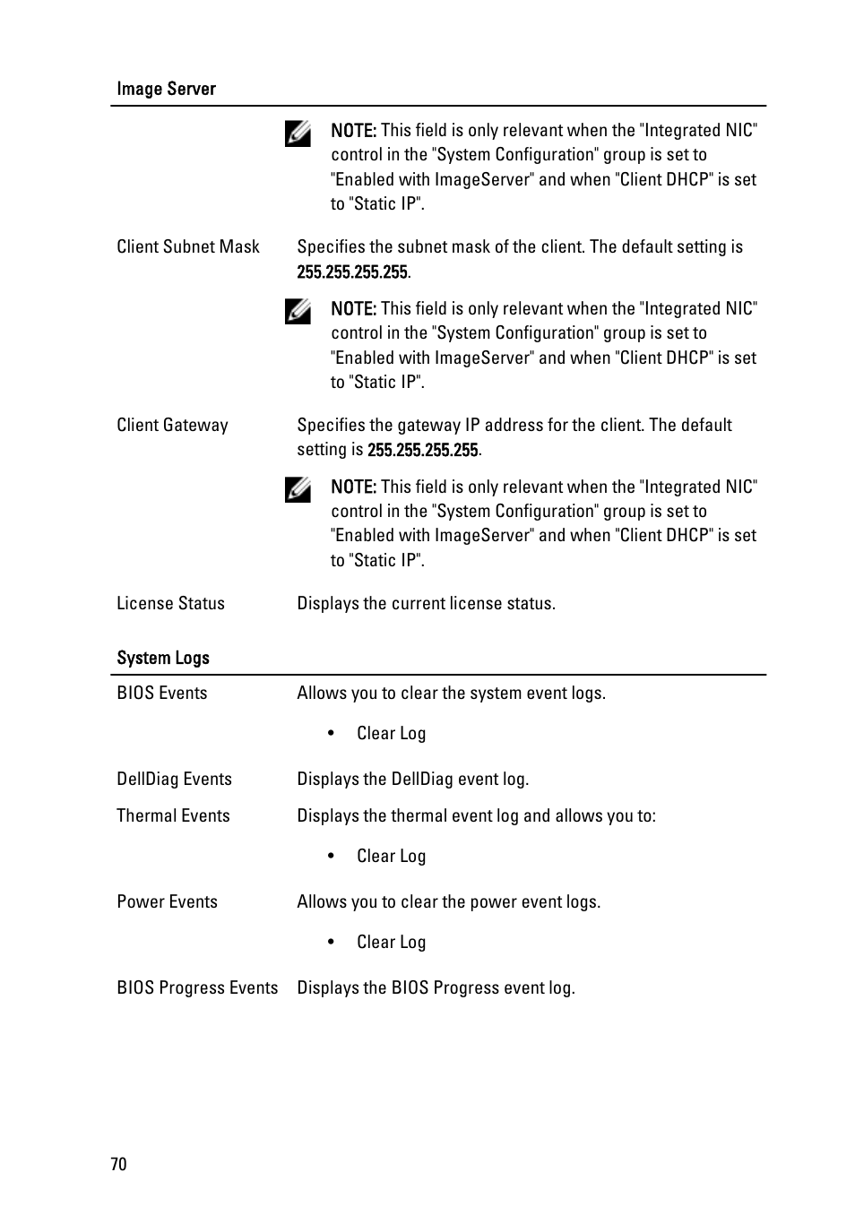 Dell OptiPlex 790 (Early 2011) User Manual | Page 70 / 101