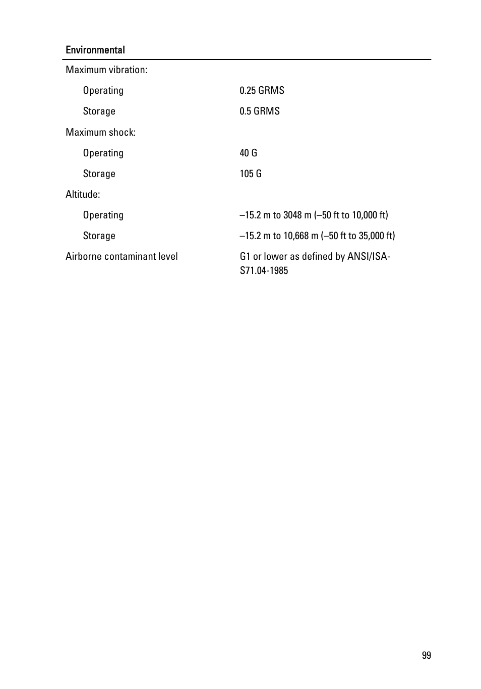 Dell OptiPlex 790 (Early 2011) User Manual | Page 99 / 101