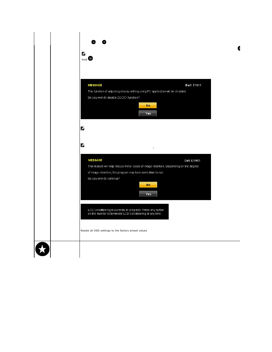 Dell E1911 Monitor User Manual | Page 21 / 34