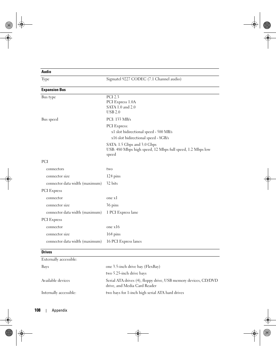 Dell Dimension E521 User Manual | Page 108 / 158