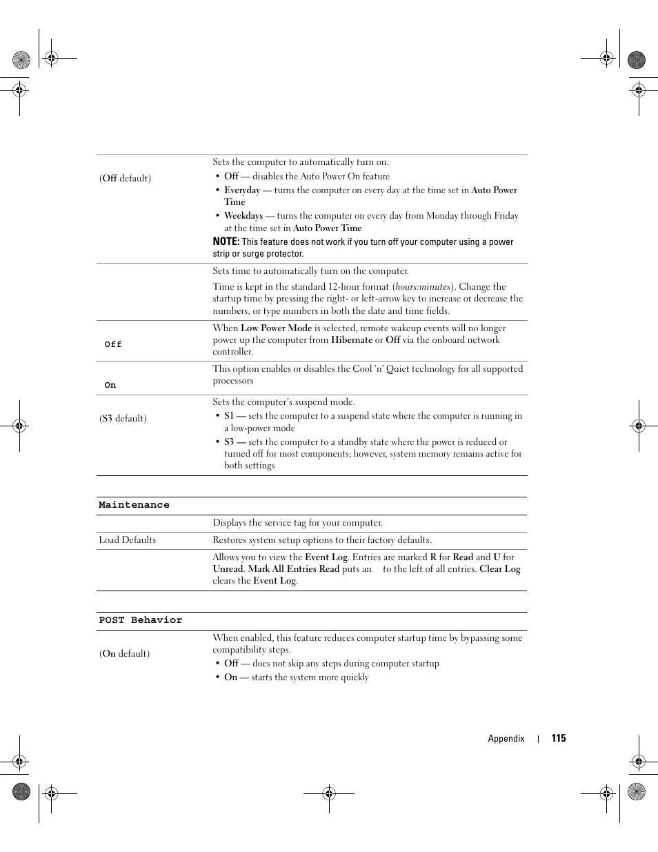 Dell Dimension E521 User Manual | Page 115 / 158