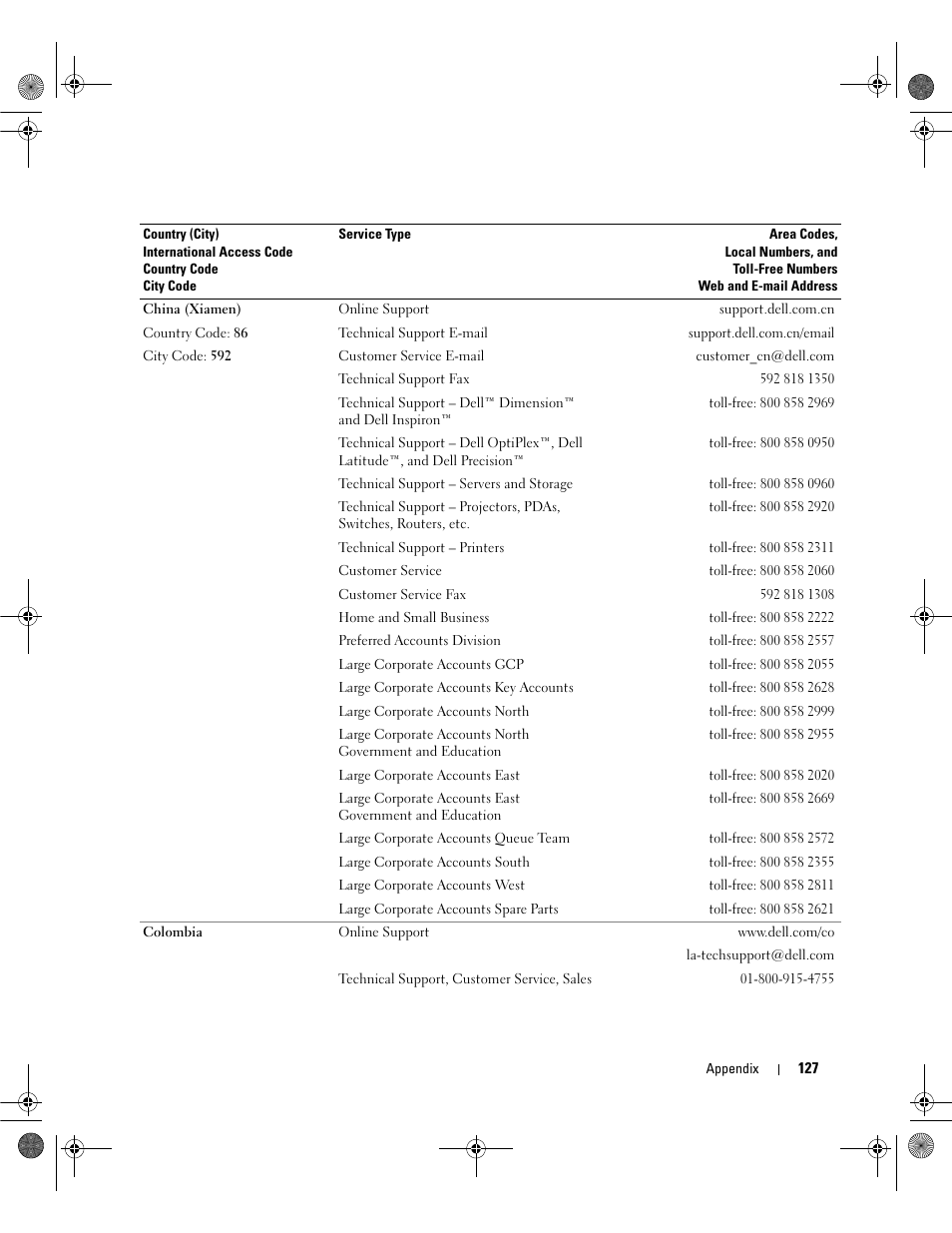 Dell Dimension E521 User Manual | Page 127 / 158