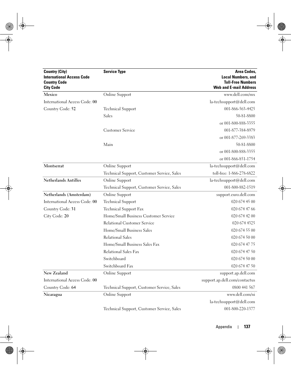 Dell Dimension E521 User Manual | Page 137 / 158