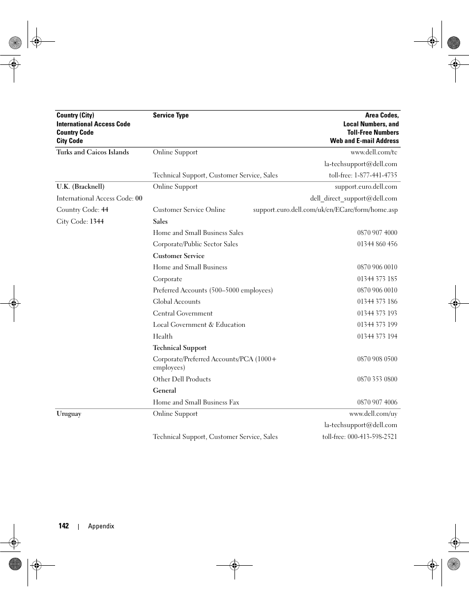 Dell Dimension E521 User Manual | Page 142 / 158