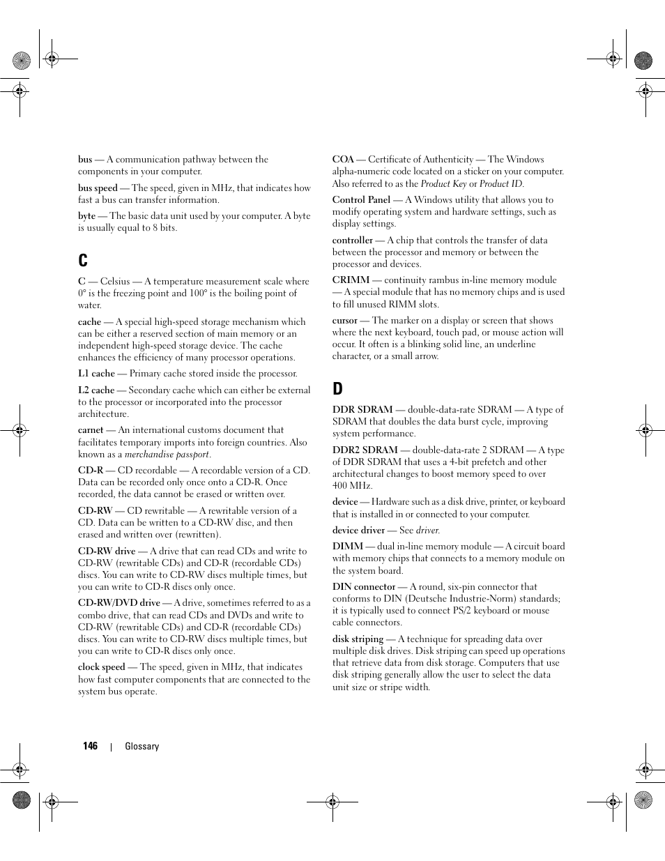 Dell Dimension E521 User Manual | Page 146 / 158