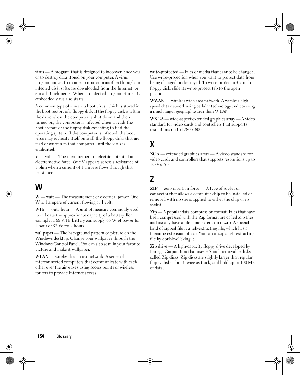 Dell Dimension E521 User Manual | Page 154 / 158