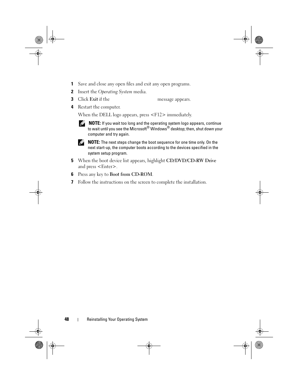Dell Inspiron 518 (Mid 2008) User Manual | Page 48 / 64