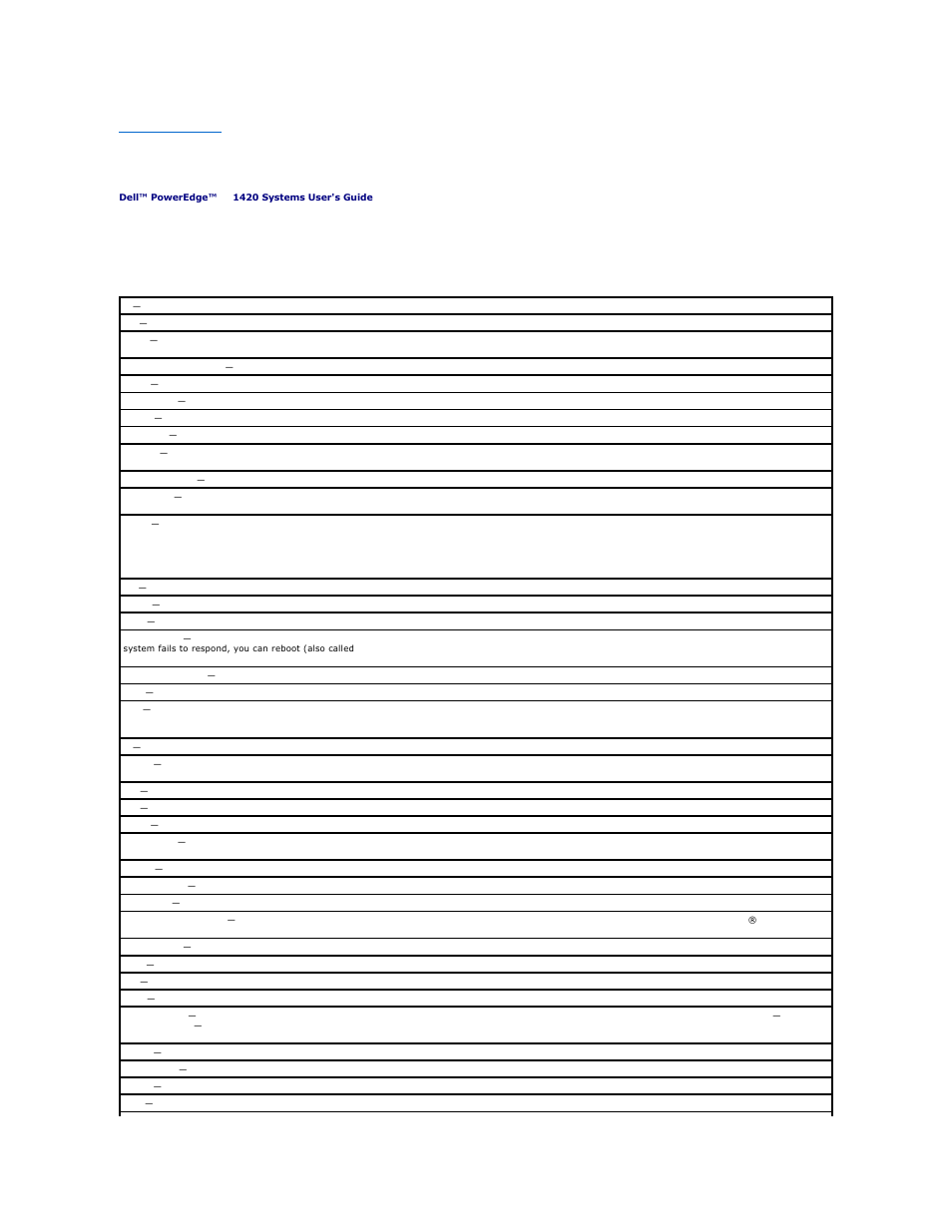 Glossary | Dell PowerEdge SC1420 User Manual | Page 22 / 27