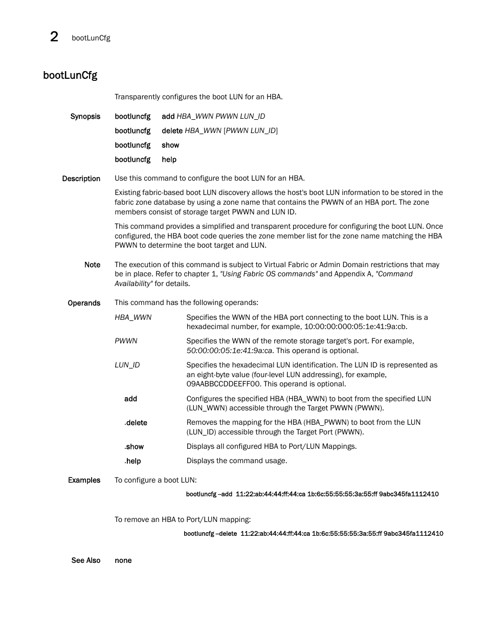 Bootluncfg | Dell POWEREDGE M1000E User Manual | Page 100 / 1080