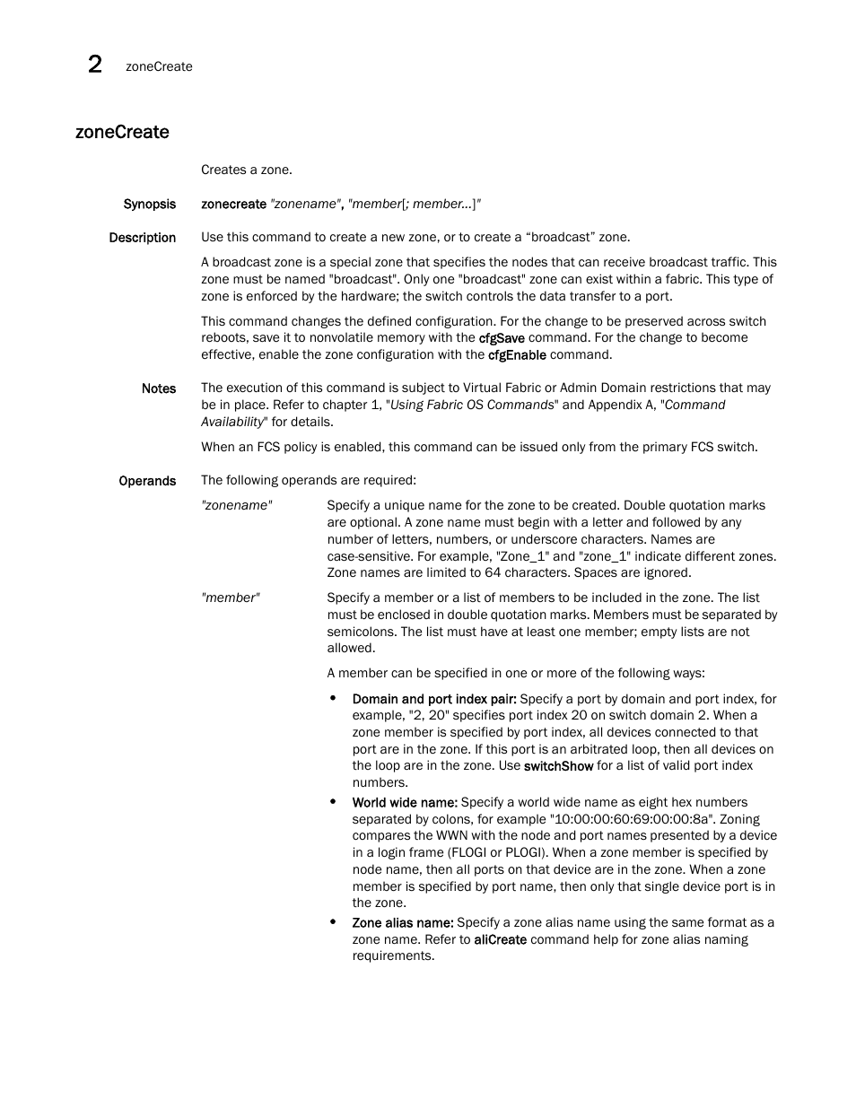 Zonecreate | Dell POWEREDGE M1000E User Manual | Page 1050 / 1080