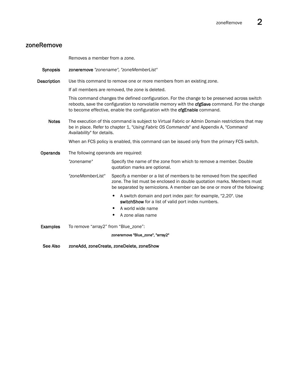 Zoneremove | Dell POWEREDGE M1000E User Manual | Page 1057 / 1080