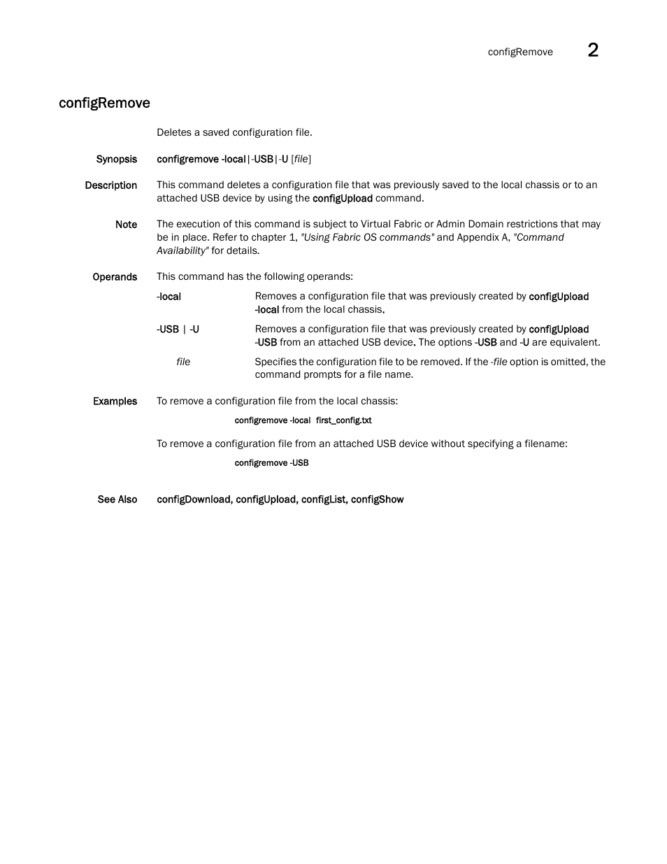 Configremove | Dell POWEREDGE M1000E User Manual | Page 155 / 1080