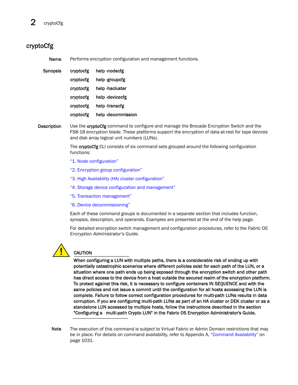 Cryptocfg | Dell POWEREDGE M1000E User Manual | Page 176 / 1080