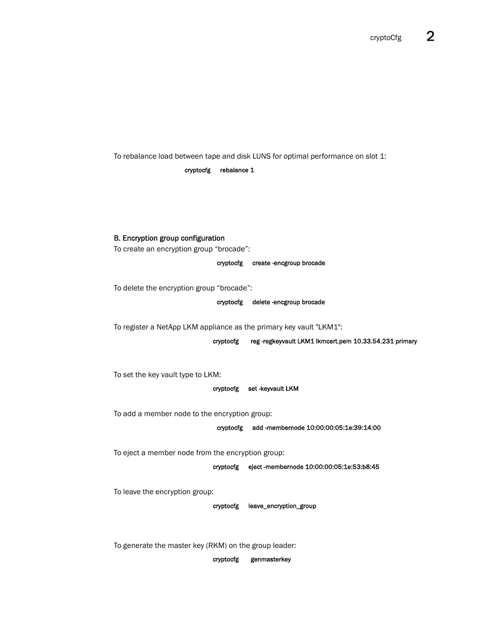 B. encryption group configuration | Dell POWEREDGE M1000E User Manual | Page 217 / 1080