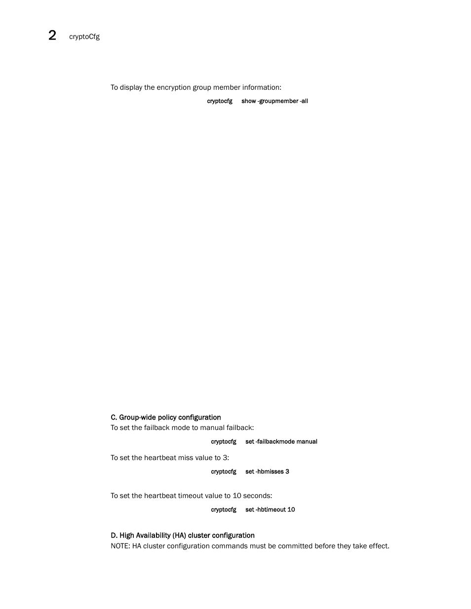 C. group-wide policy configuration, D. high availability (ha) cluster configuration | Dell POWEREDGE M1000E User Manual | Page 220 / 1080