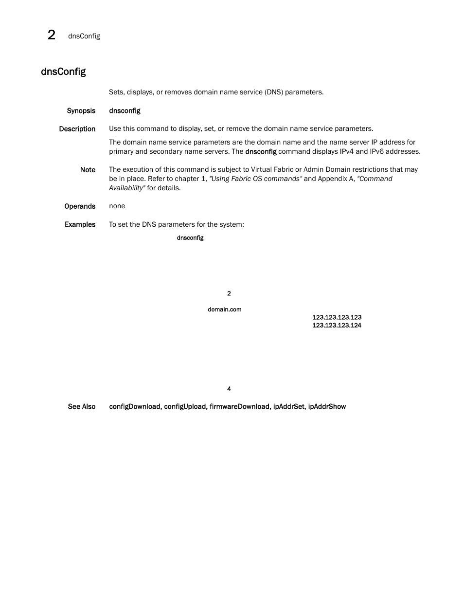 Dnsconfig | Dell POWEREDGE M1000E User Manual | Page 250 / 1080