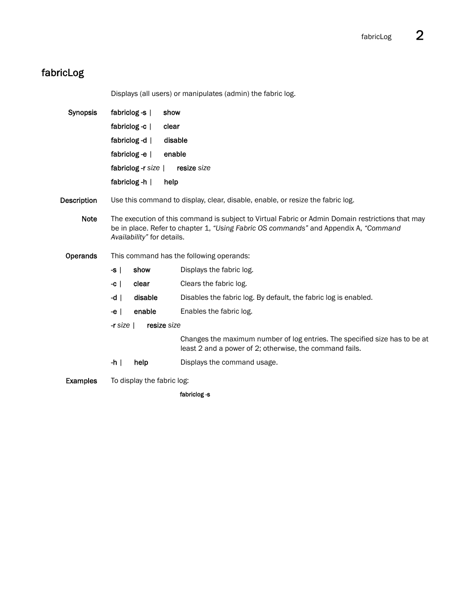 Fabriclog | Dell POWEREDGE M1000E User Manual | Page 265 / 1080