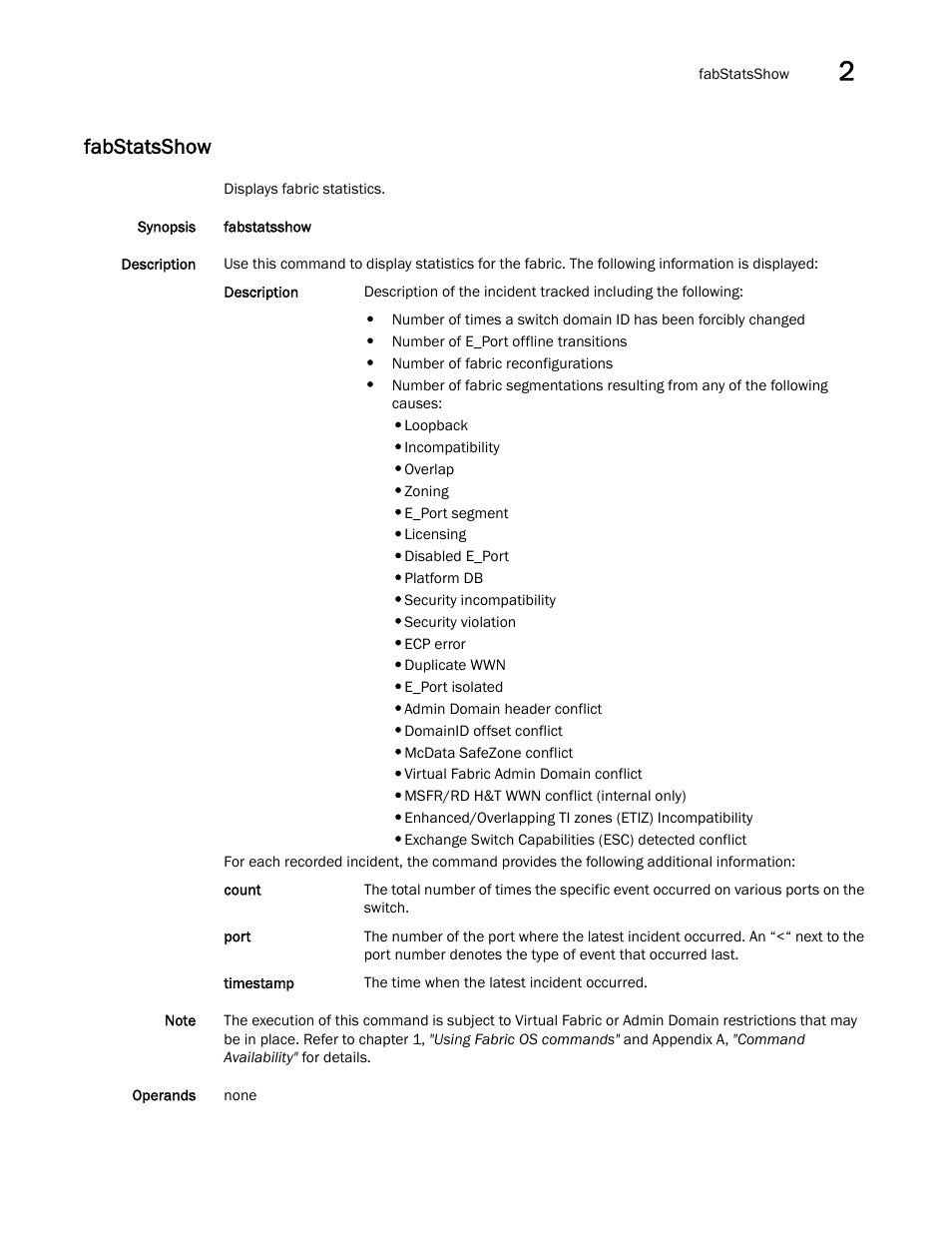 Fabstatsshow | Dell POWEREDGE M1000E User Manual | Page 271 / 1080