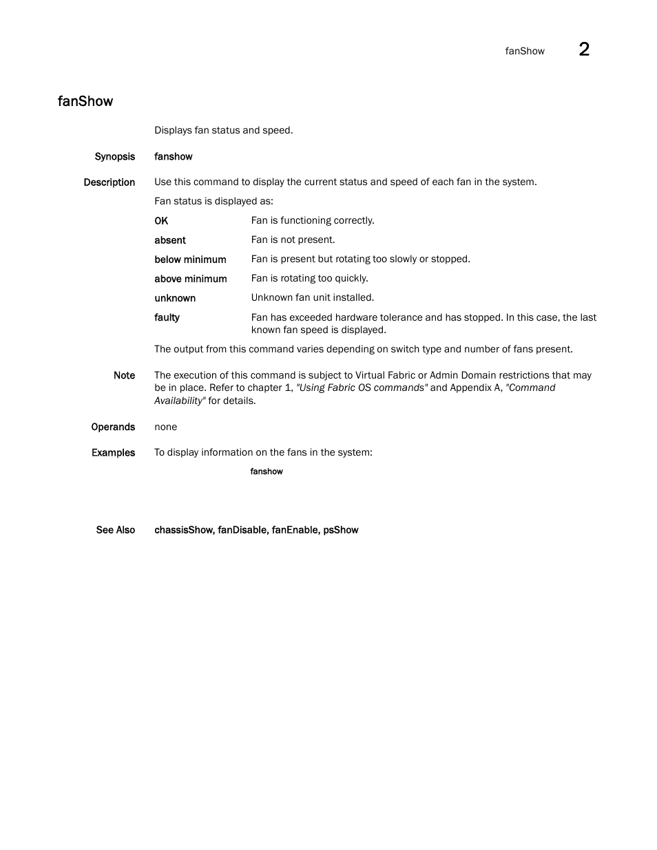 Fanshow | Dell POWEREDGE M1000E User Manual | Page 275 / 1080