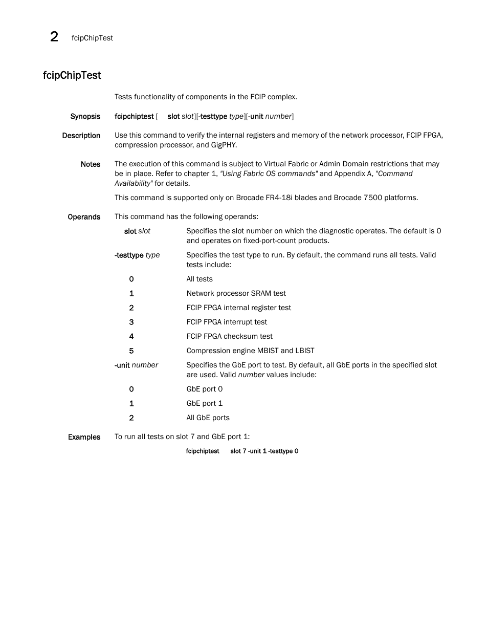 Fcipchiptest | Dell POWEREDGE M1000E User Manual | Page 280 / 1080