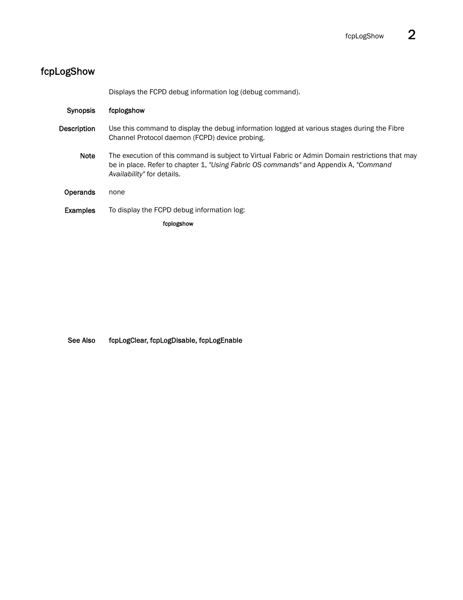 Fcplogshow | Dell POWEREDGE M1000E User Manual | Page 305 / 1080