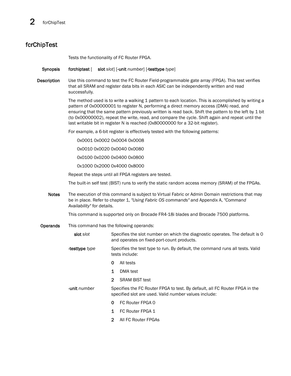 Fcrchiptest | Dell POWEREDGE M1000E User Manual | Page 310 / 1080