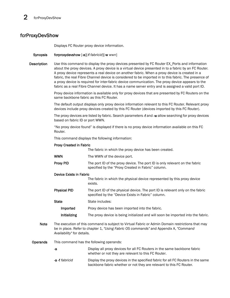 Fcrproxydevshow | Dell POWEREDGE M1000E User Manual | Page 332 / 1080