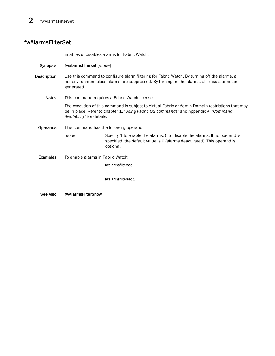 Fwalarmsfilterset | Dell POWEREDGE M1000E User Manual | Page 392 / 1080