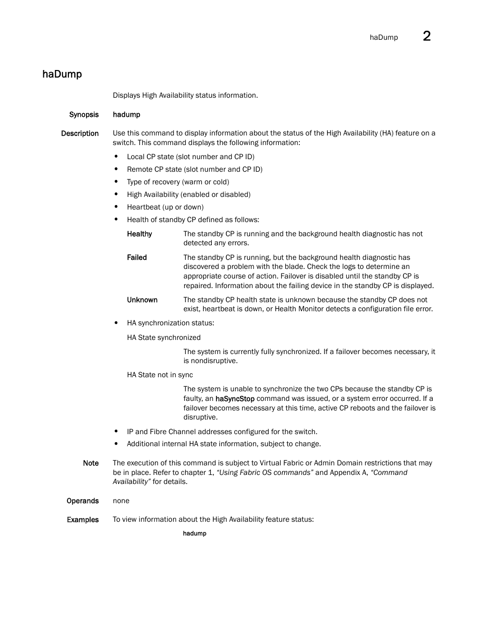 Hadump | Dell POWEREDGE M1000E User Manual | Page 417 / 1080