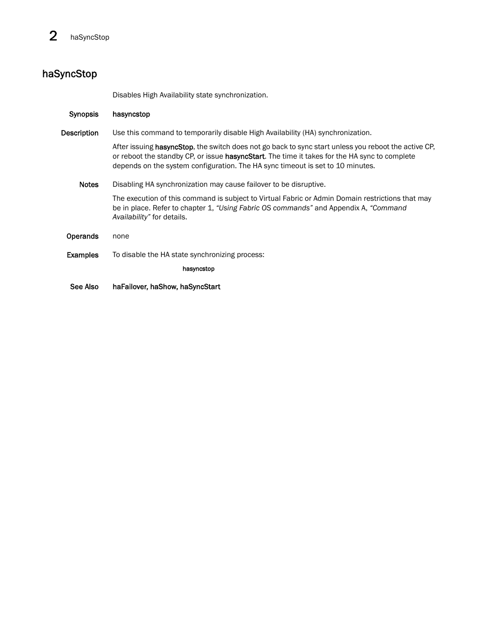 Hasyncstop | Dell POWEREDGE M1000E User Manual | Page 424 / 1080