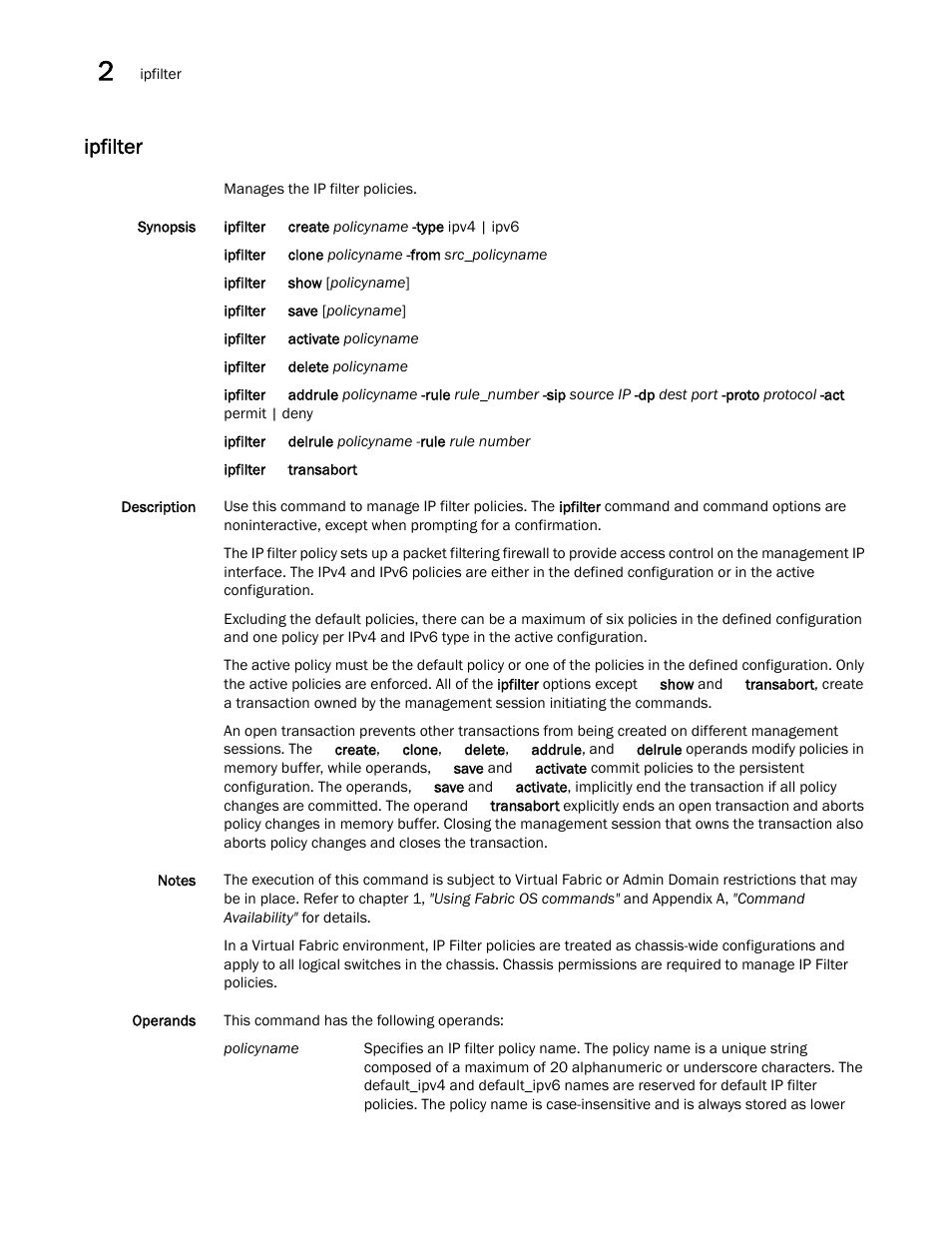 Ipfilter | Dell POWEREDGE M1000E User Manual | Page 460 / 1080