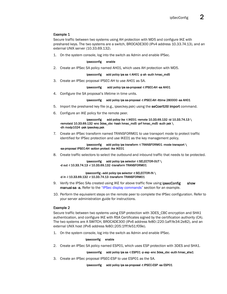 Example 1, Example 2 | Dell POWEREDGE M1000E User Manual | Page 475 / 1080