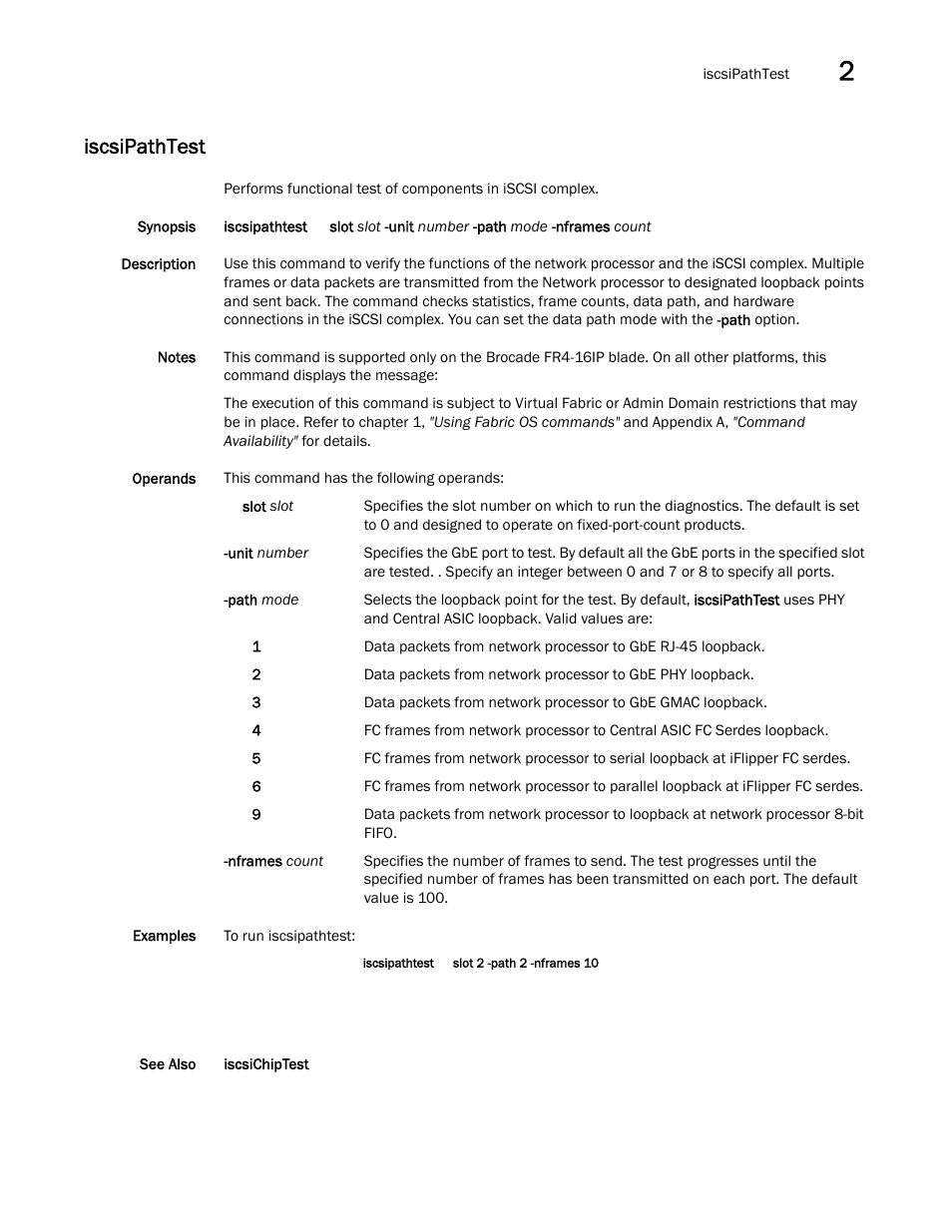 Iscsipathtest | Dell POWEREDGE M1000E User Manual | Page 491 / 1080