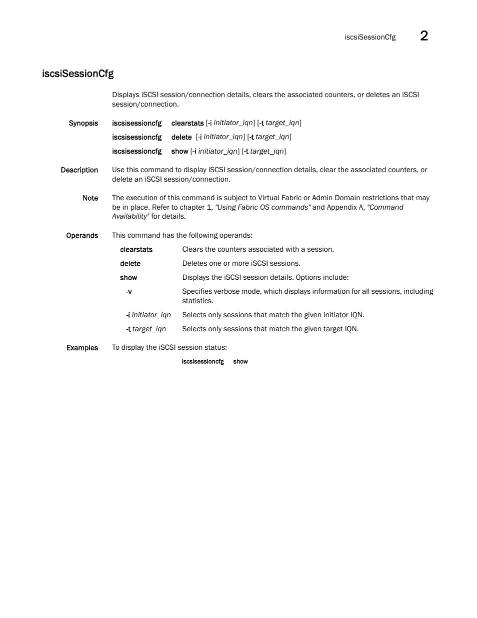 Iscsisessioncfg | Dell POWEREDGE M1000E User Manual | Page 495 / 1080