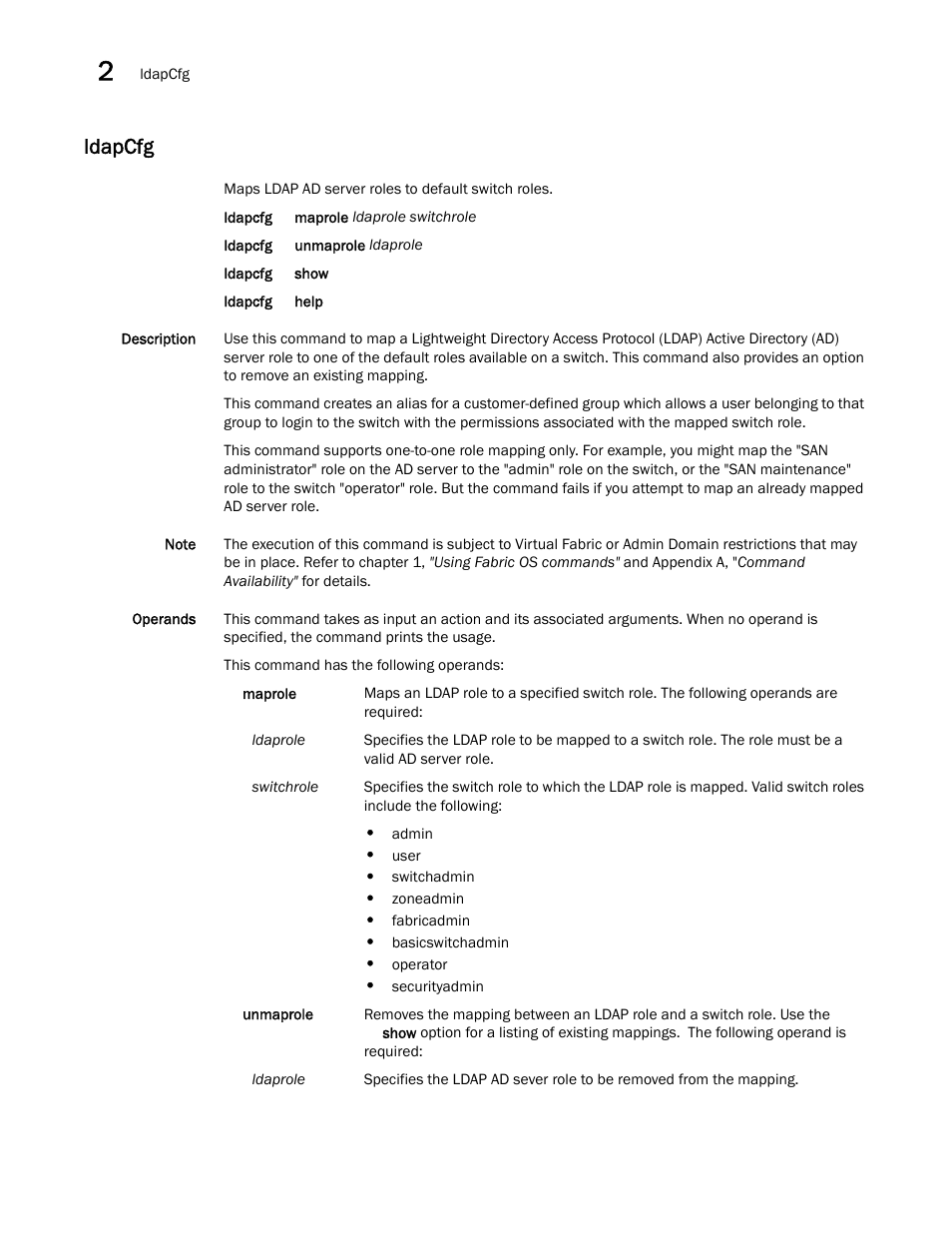 Ldapcfg | Dell POWEREDGE M1000E User Manual | Page 504 / 1080