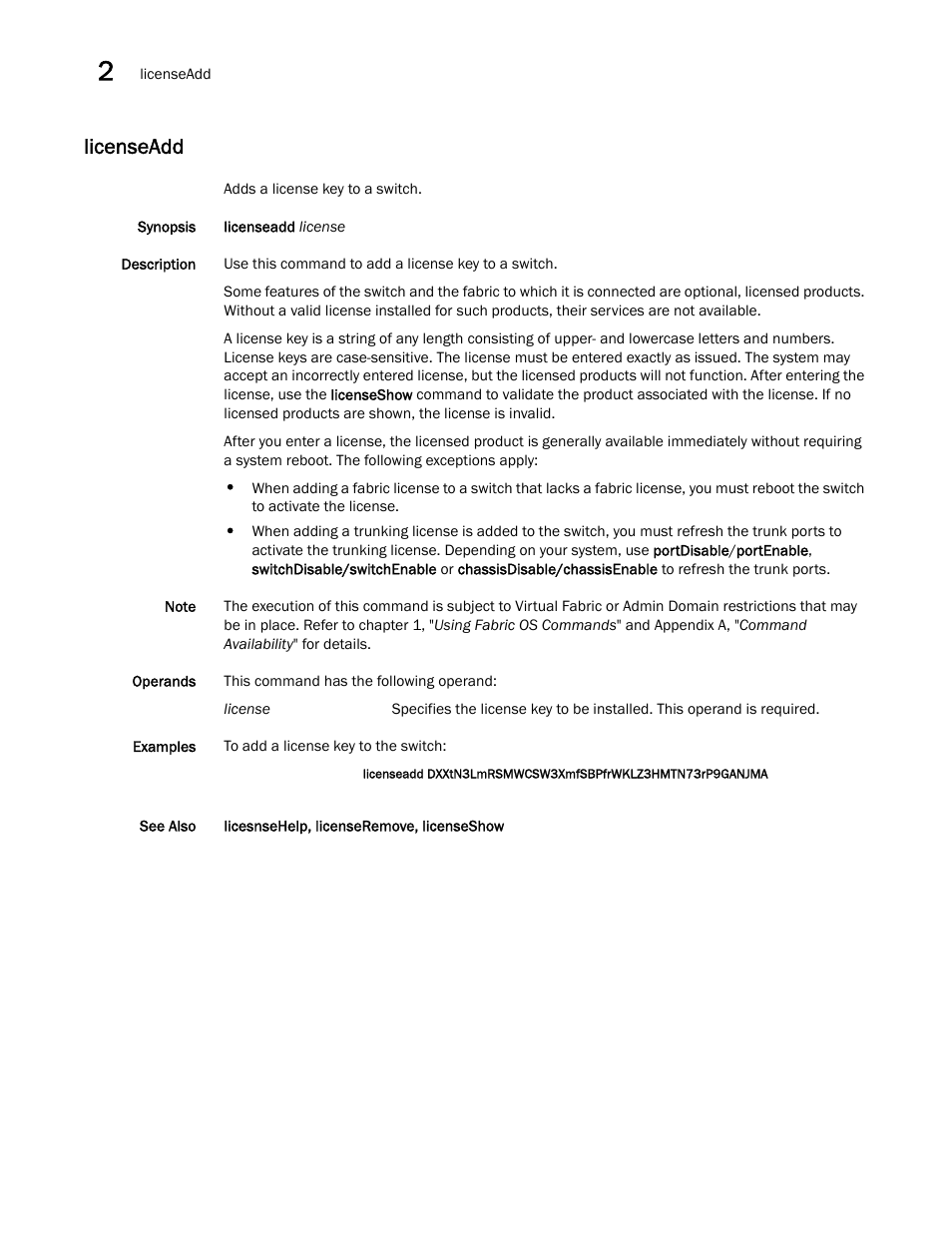 Licenseadd | Dell POWEREDGE M1000E User Manual | Page 510 / 1080