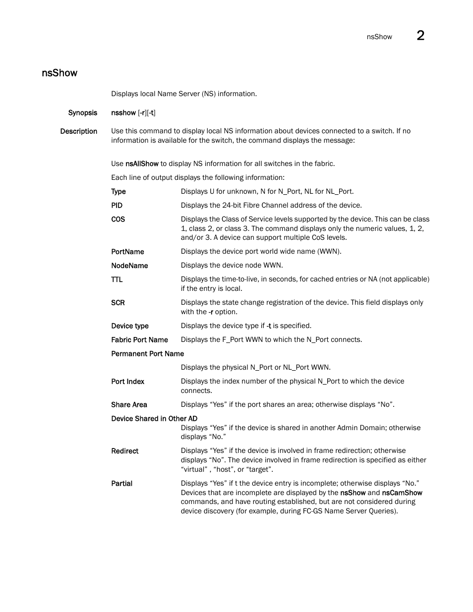 Nsshow | Dell POWEREDGE M1000E User Manual | Page 565 / 1080