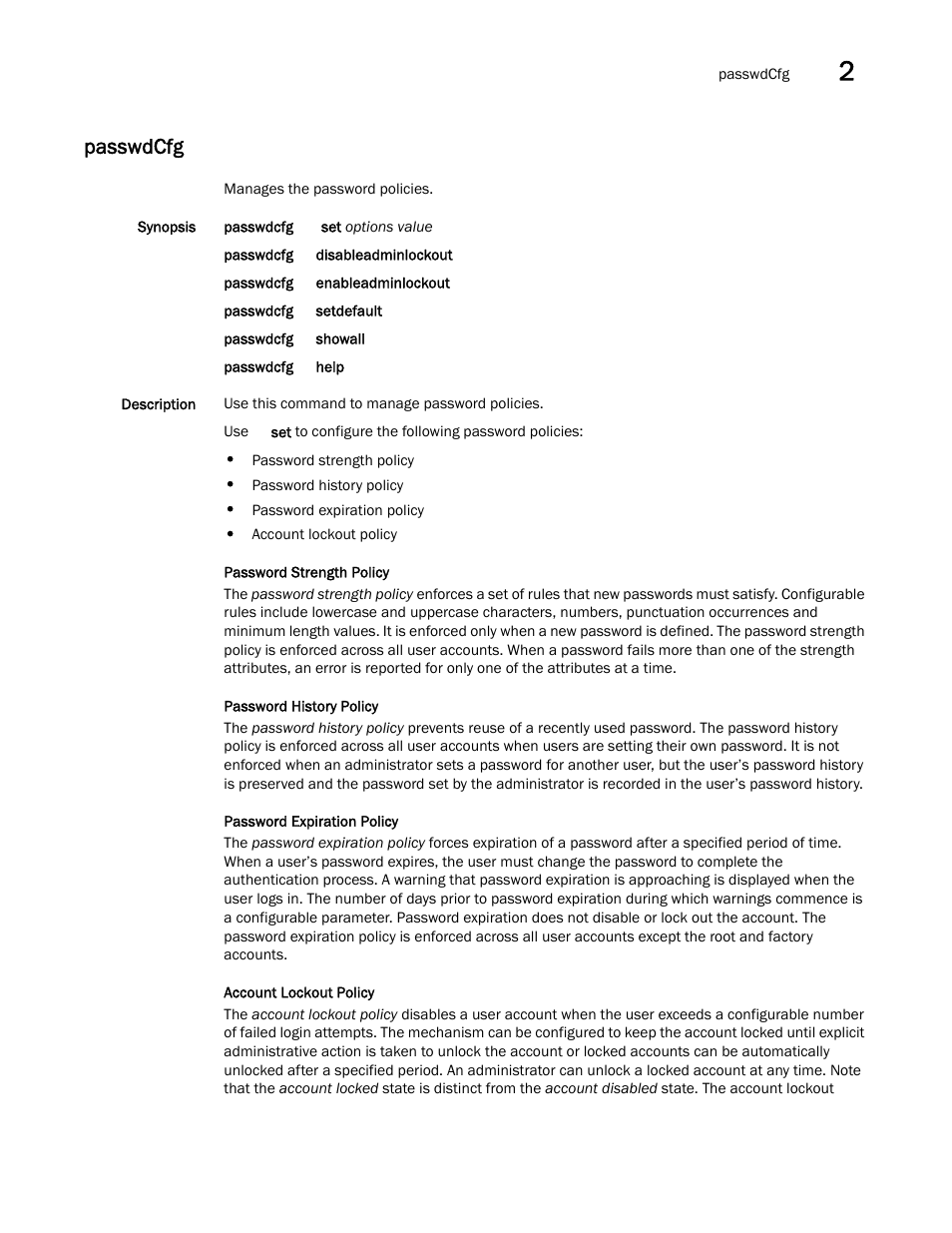 Passwdcfg | Dell POWEREDGE M1000E User Manual | Page 575 / 1080