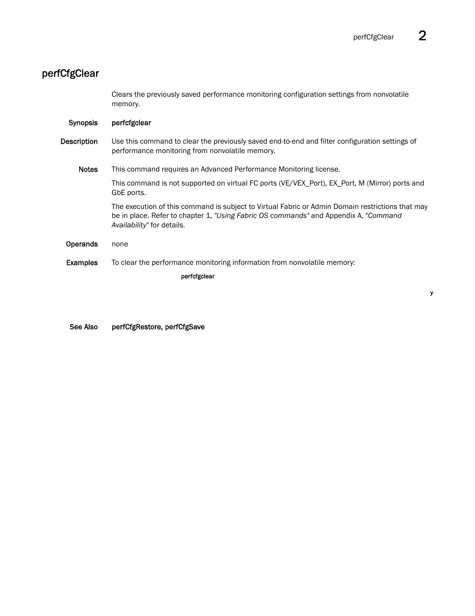 Perfcfgclear | Dell POWEREDGE M1000E User Manual | Page 603 / 1080