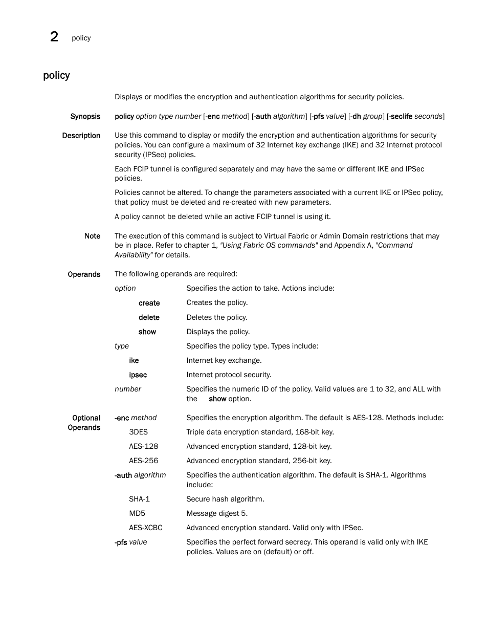 Policy | Dell POWEREDGE M1000E User Manual | Page 632 / 1080