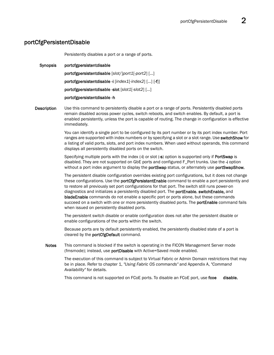 Portcfgpersistentdisable | Dell POWEREDGE M1000E User Manual | Page 699 / 1080