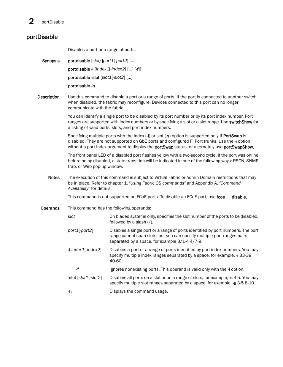 Portdisable | Dell POWEREDGE M1000E User Manual | Page 732 / 1080