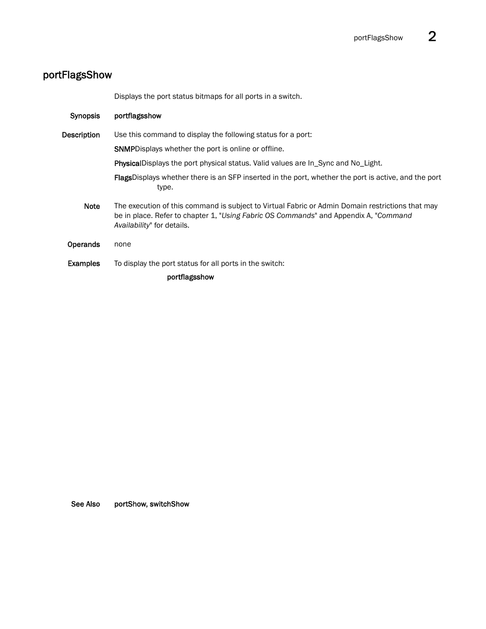 Portflagsshow | Dell POWEREDGE M1000E User Manual | Page 741 / 1080