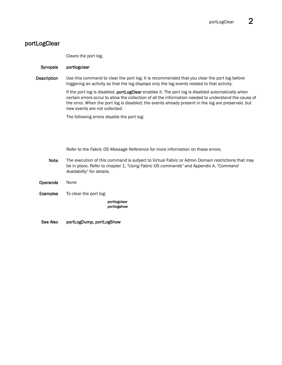 Portlogclear | Dell POWEREDGE M1000E User Manual | Page 743 / 1080