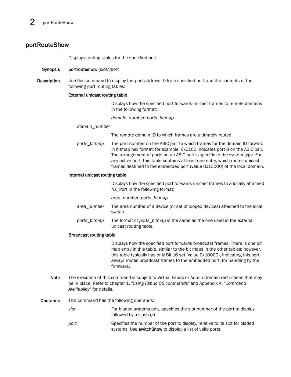 Portrouteshow | Dell POWEREDGE M1000E User Manual | Page 774 / 1080