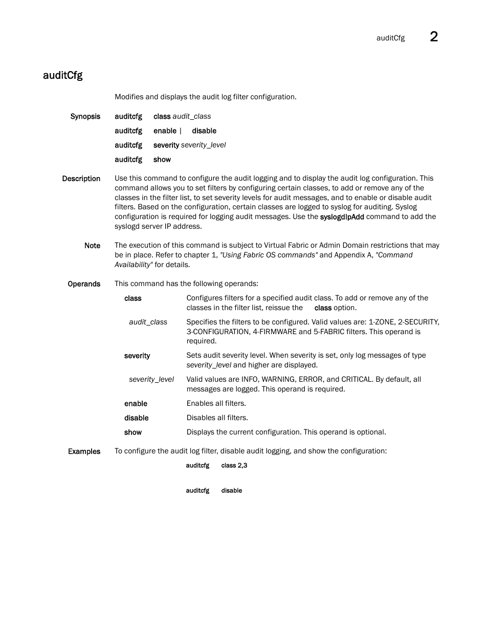 Auditcfg | Dell POWEREDGE M1000E User Manual | Page 83 / 1080