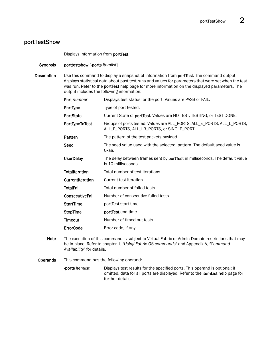 Porttestshow | Dell POWEREDGE M1000E User Manual | Page 833 / 1080