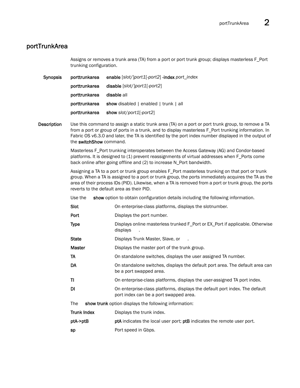 Porttrunkarea | Dell POWEREDGE M1000E User Manual | Page 843 / 1080