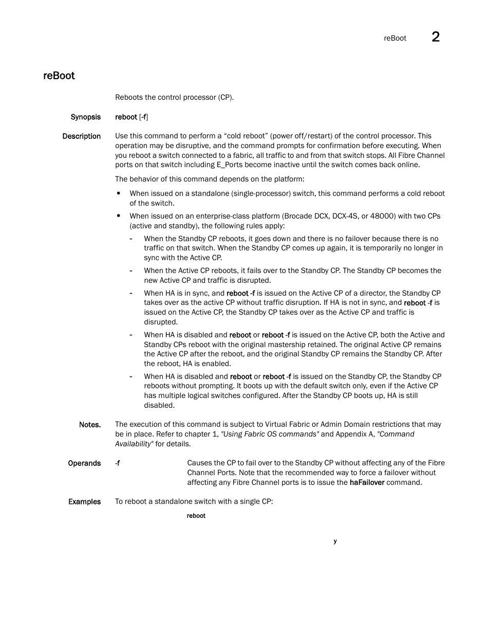 Reboot | Dell POWEREDGE M1000E User Manual | Page 853 / 1080