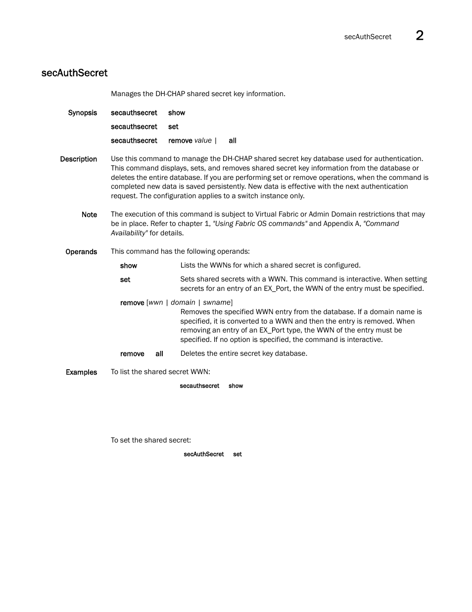 Secauthsecret | Dell POWEREDGE M1000E User Manual | Page 859 / 1080